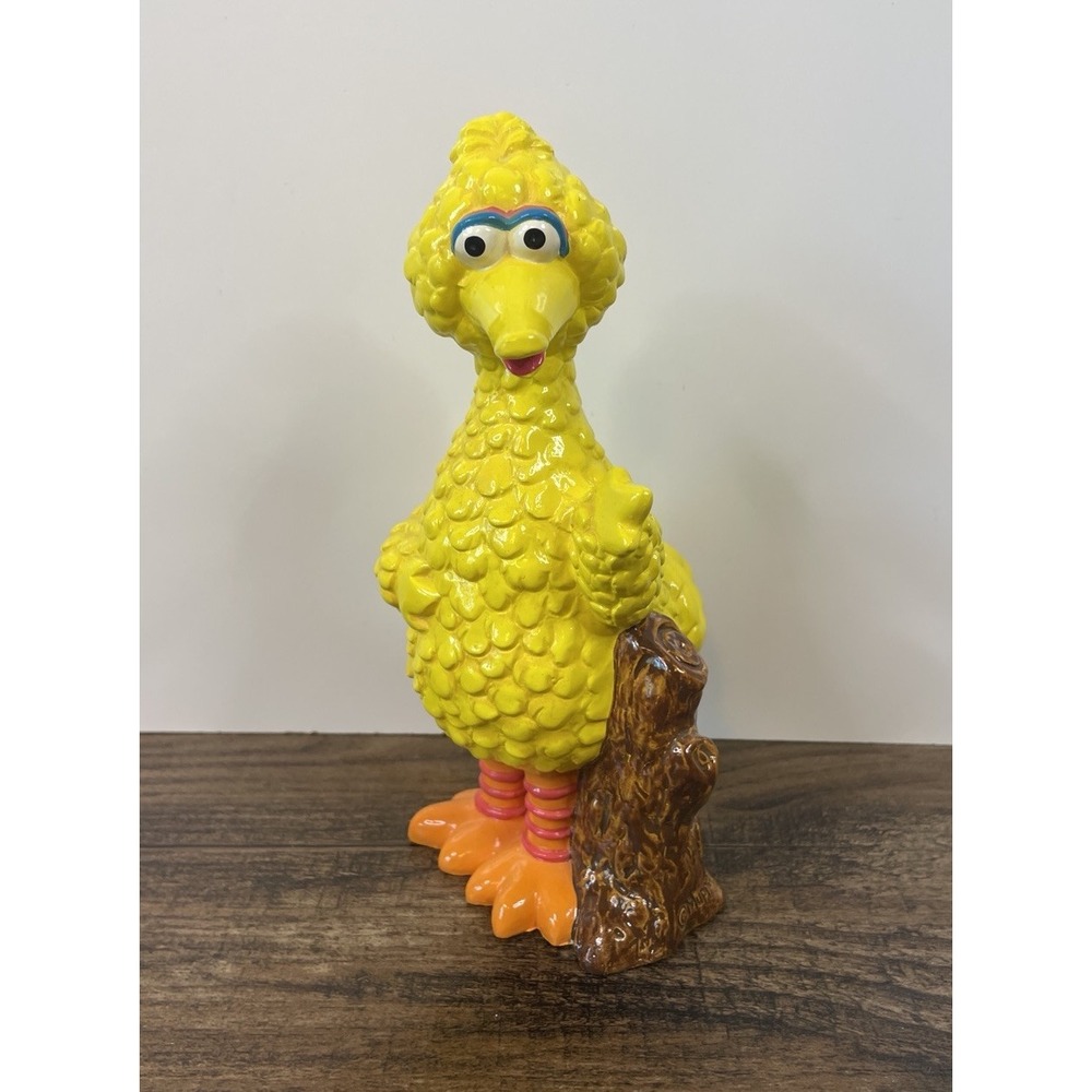Sesame Street Gorham Big Bird 7.5" Ceramic Figurine Figure Hand Painted 1976